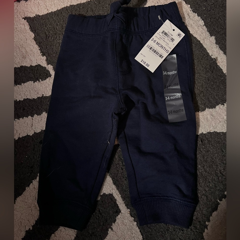 First Impressions jogger pants 3-6 months